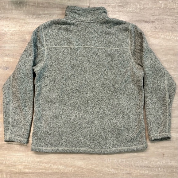 The North Face Sweater-Knit Fleece 1/4 Zip Pullover Size XL Gray Gordon Lyons - Picture 6 of 8